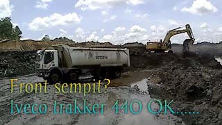 Iveco Trakker 440 || Proses loding dan Dumping