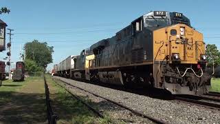 CSXT 972 Leads CSX Q009 West through North East, PA 06/25/2019