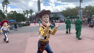 Disney Parade With Toy Story Characters and More