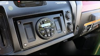 Kawasaki MULE PRO-FXR Hifonics Audio Upgrade 