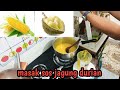 Asas buat sos jagung durian untuk umpan patin (bv#16)