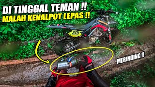 KENAPA SELALU ADA AJA INI MOTOR !! Udah hujan Di Hutan Sendirian !!!