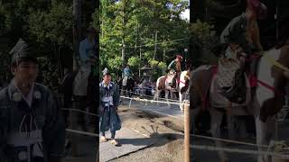 鶴岡八幡宮例祭 流鏑馬神事 騎射挟物 壱 令和5年9月16日