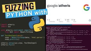 Fuzzing Famous Python library with Google Atheris Fuzzer & find BUGS! - Python Security #2