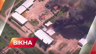 💥Росіяни палають разом з технікою - спекотне відео від 45 окремої артилерійської бригади ЗСУ