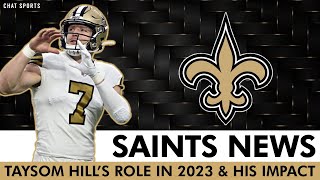 New Orleans Saints News On Taysom Hill & His Role During the 2023 NFL Season