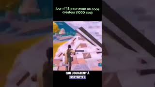 43e jour #fortnite #jour #jours #43e #pourtoi #foryou #code #créateurs #codecréateur #fr #43