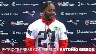 Antonio Gibson: "I'm ready now, I'm ready." | Patriots Press Conference