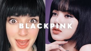 BLACKPINK LISA - KORE TARZI MAKYAJ YAPTIM! SURVIVOR ELEMELERİNDE NELER YAŞADIM?