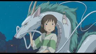 Always with me 10 hours (Spirited Away OST) Chill Piano & Rain ♪ Anime music