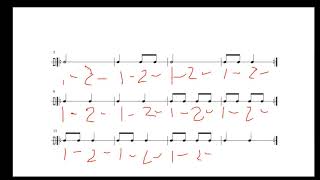Counting Basics Rhythms Part 1