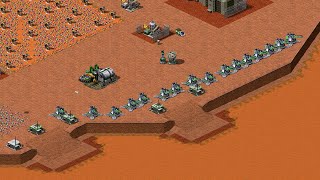 Red Alert 2 | Yuri's Revenge | 7 vs 1 | Prism tank | Desert Base Map | Grand Cannon