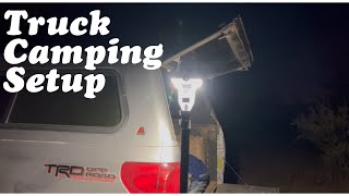 Ultimate Truck Camping Setup - Simple & Efficient