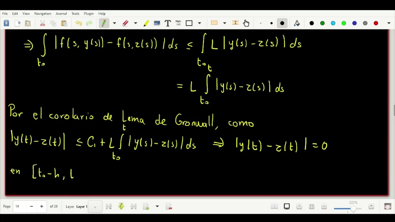 Teorema De Existencia Y Unicidad. Demostración De La Unicidad - YouTube