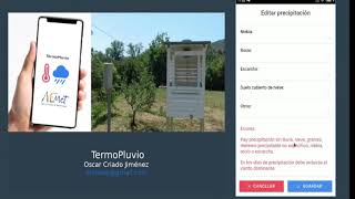 Presentación de la APP TermoPluvio