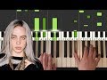 Billie Eilish - ilomilo (Piano Tutorial Lesson)