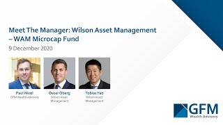 Meet The Manager Webinar: Wilson Asset Management - 9 December 2020