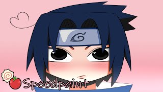 Speedpaint - Sasuke Uchiha kawaii 🍅🥰