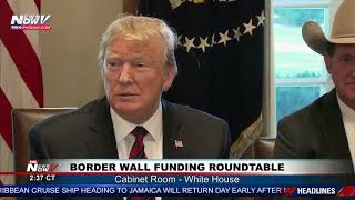 WATCH: President Trump Slams CNN's Jim Acosta Over Border Wall Video