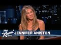 Jennifer Aniston Tosses Jimmy Kimmel’s Salad