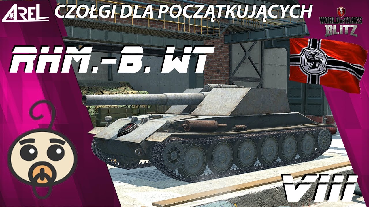 Czołgi Dla Początkujących W WoT Blitz Odc.24 - Rhm.-B. WT - YouTube