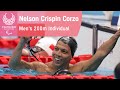 Nelson Crispin Wins Gold! | Men's 200m Individual Medley SM6 Final | Tokyo 2020 Paralympics