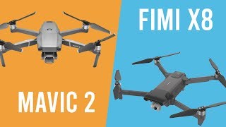 ⚔️Xiaomi Fimi X8 VS DJI Mavic 2 Pro Comparison( Footage, photos, flight modes)