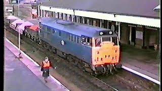 Track Rationalisation  at Spalding  -  1984/85  -  PART 1