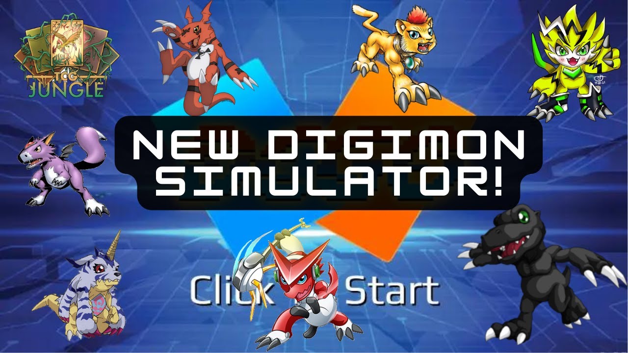 New Digimon Dcgo Simulator Tcg Jungle Youtube
