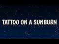 Luke Combs - Tattoo on a Sunburn (Lyrics)