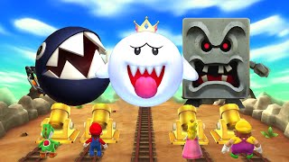 Mario Party 9 - Boss Rush (All Boss Minigames)