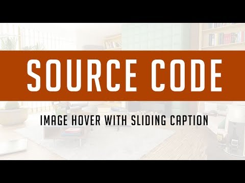 Image Hover Effect With Sliding Caption Source Code Divinector