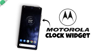 Install Motorola Clock Widgets & Weather Widgets in any Android Phone running Android 12🔥