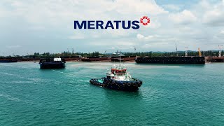 DOUBLE SET OF TUGS AND BARGE FOR PT.MERATUS GROUP