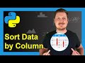 Sort pandas DataFrame by Column in Python (Example) | How to Order Rows | Apply sort_values Function