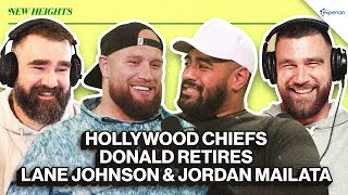 KC Goes Hollywood, Aaron Donald Retires and O-Line Reunion w/ Lane Johnson & Jordan Mailata | Ep 82