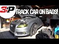 INSTALLING AIR SUSPENSION ON MY FRIENDS AUDI S4 TRACK CAR!