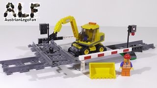 Lego City 7936 Level Crossing Speed Build