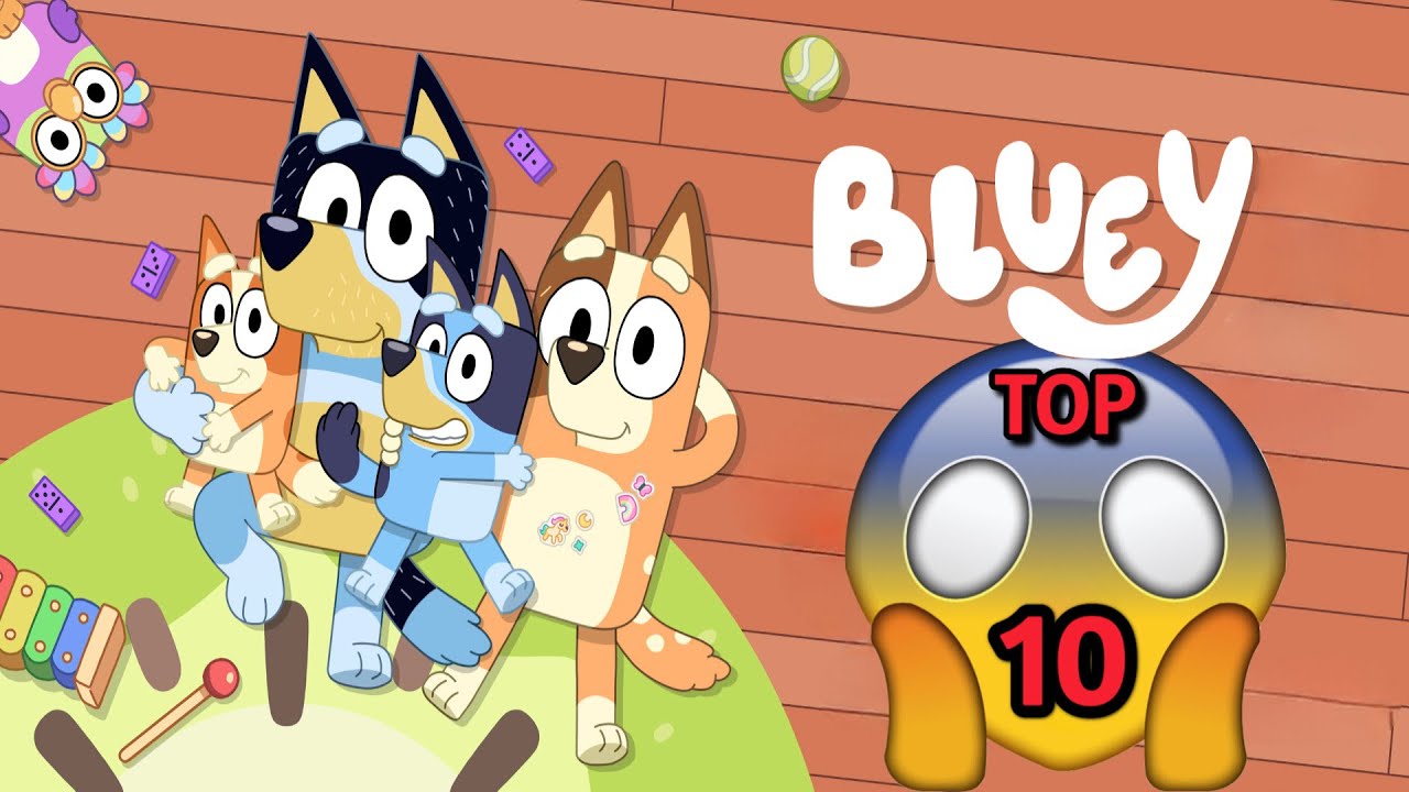Top 10 Best Bluey Episodes Youtube