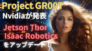 【Project GR00T】Nvidiaが発表したヒューマノイドロボット向け基盤モデル