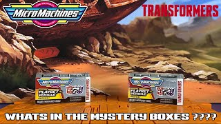 MicroMachines Transformers Mystery Boxes Opening and Review