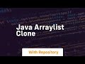 java arraylist clone