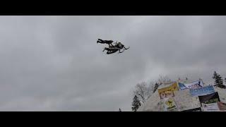 Snodeo 2020 Rangeley Maine: RaveX Snowmobile Freestyle