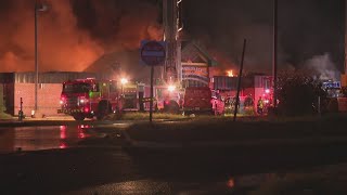 Elementary school still burning in Silver Spring