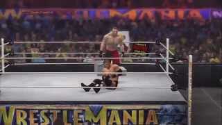 WWE 2K14 30 Years of Wrestlemania Universe Era - Wrestlemania 29 Brock Lesnar vs Triple H