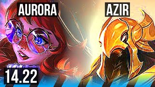 AURORA vs AZIR (MID) | 7/3/11 | KR Grandmaster | 14.22