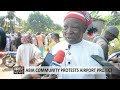 abia community protests airport project