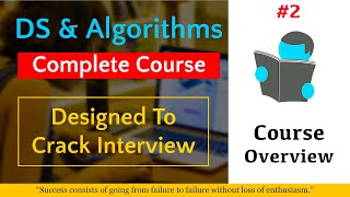 #2 Course Overview | Data Structures Full Course 🔥🔥🔥 By Linkedin Sr Developer