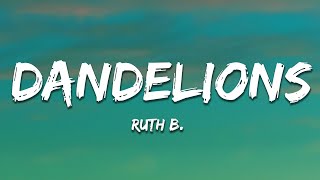 Ruth B Dandelions Lyrics