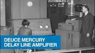 DEUCE mercury delay line amplifier